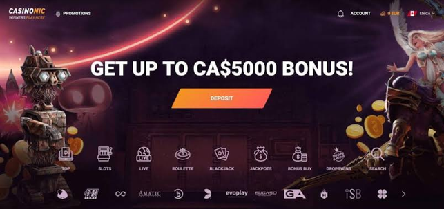 casinonic Gameplay